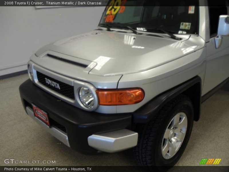 Titanium Metallic / Dark Charcoal 2008 Toyota FJ Cruiser