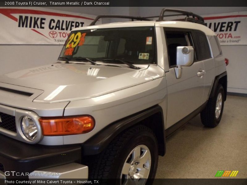 Titanium Metallic / Dark Charcoal 2008 Toyota FJ Cruiser