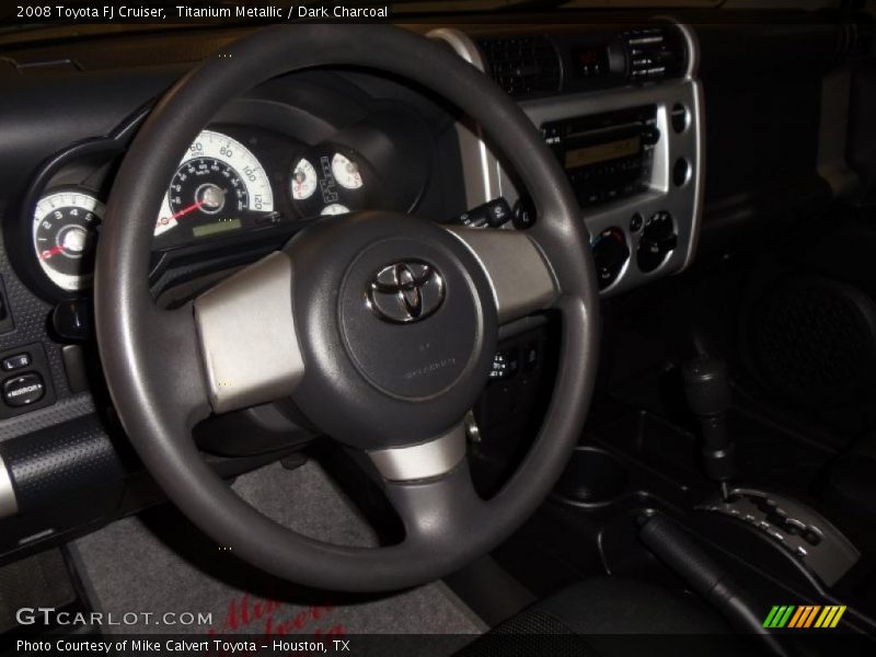Titanium Metallic / Dark Charcoal 2008 Toyota FJ Cruiser
