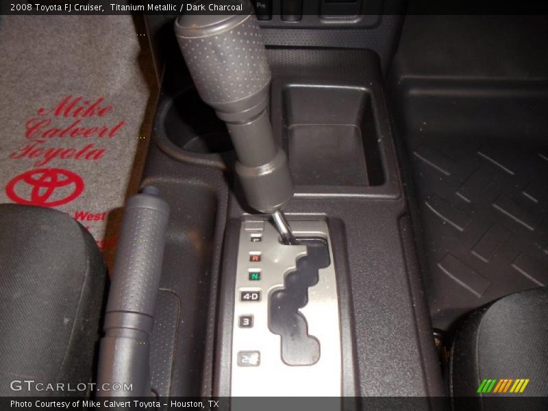 Titanium Metallic / Dark Charcoal 2008 Toyota FJ Cruiser