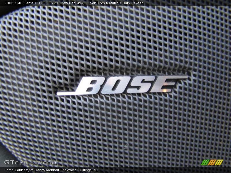 Silver Birch Metallic / Dark Pewter 2006 GMC Sierra 1500 SLT Z71 Crew Cab 4x4