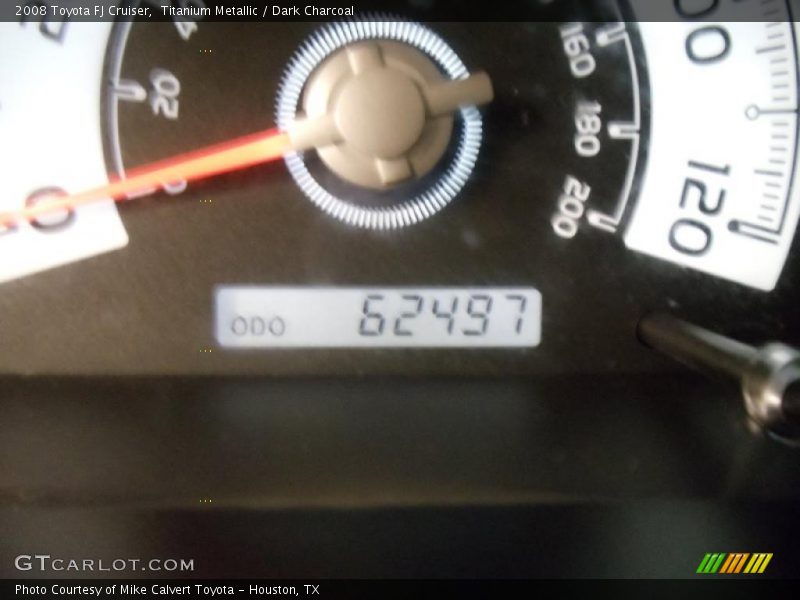 Titanium Metallic / Dark Charcoal 2008 Toyota FJ Cruiser