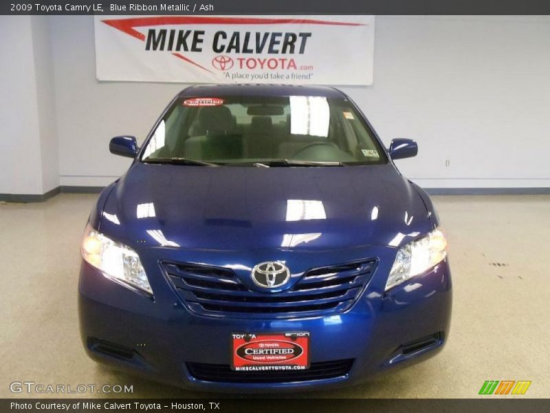 Blue Ribbon Metallic / Ash 2009 Toyota Camry LE