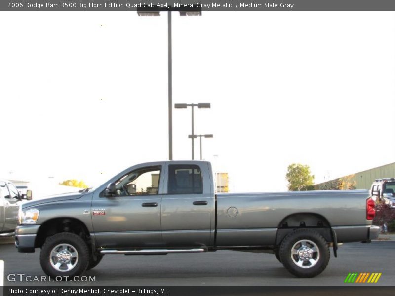 Mineral Gray Metallic / Medium Slate Gray 2006 Dodge Ram 3500 Big Horn Edition Quad Cab 4x4