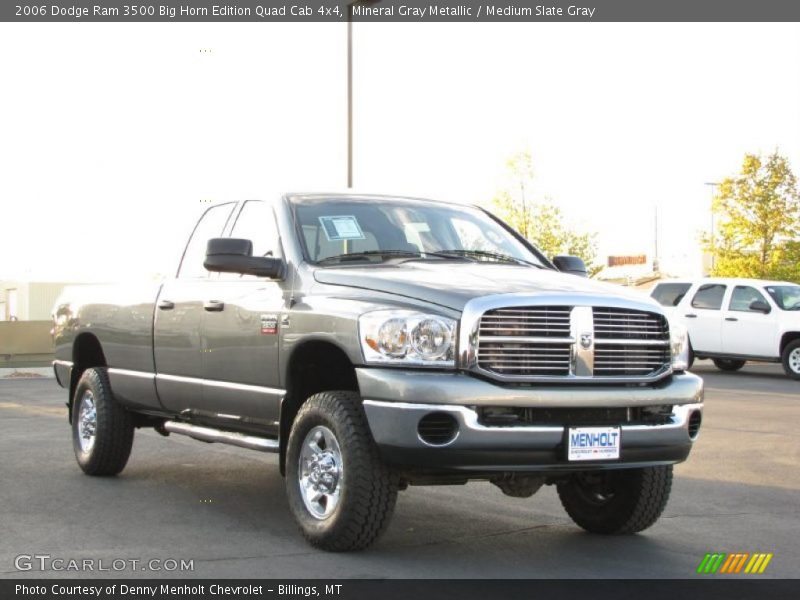 Mineral Gray Metallic / Medium Slate Gray 2006 Dodge Ram 3500 Big Horn Edition Quad Cab 4x4
