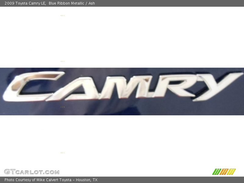Blue Ribbon Metallic / Ash 2009 Toyota Camry LE
