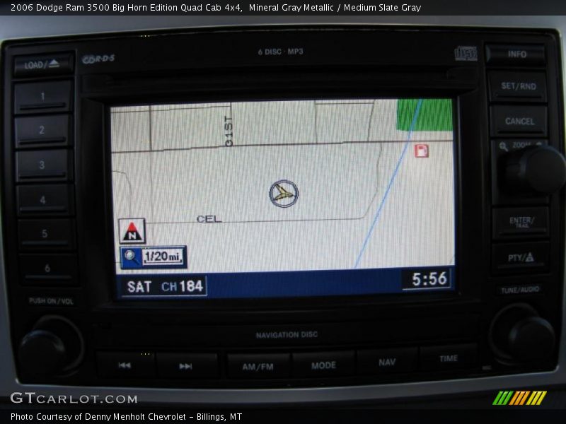 Mineral Gray Metallic / Medium Slate Gray 2006 Dodge Ram 3500 Big Horn Edition Quad Cab 4x4