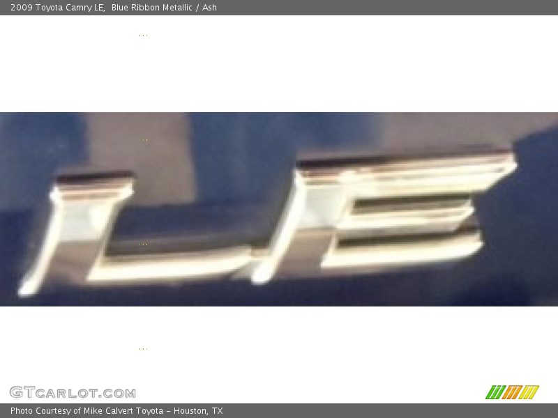 Blue Ribbon Metallic / Ash 2009 Toyota Camry LE