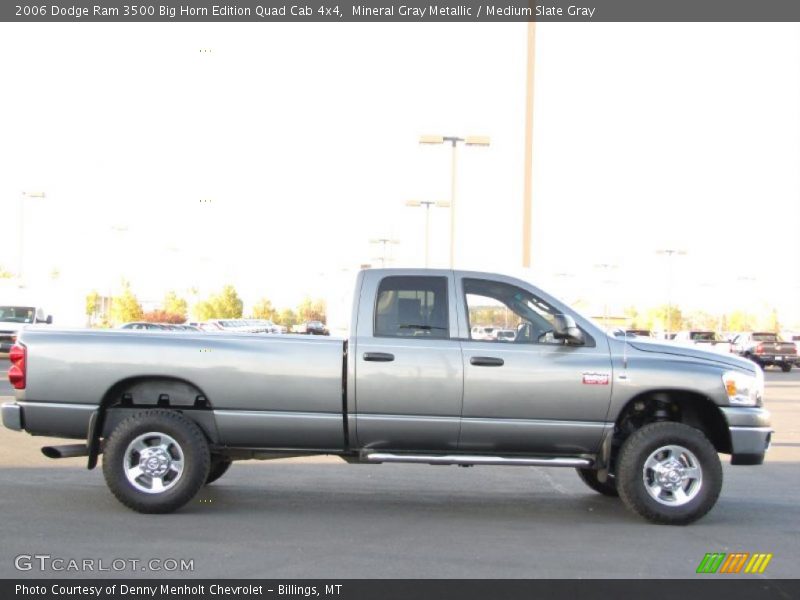 Mineral Gray Metallic / Medium Slate Gray 2006 Dodge Ram 3500 Big Horn Edition Quad Cab 4x4