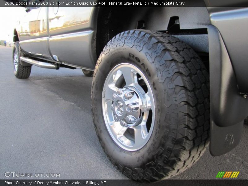 Mineral Gray Metallic / Medium Slate Gray 2006 Dodge Ram 3500 Big Horn Edition Quad Cab 4x4