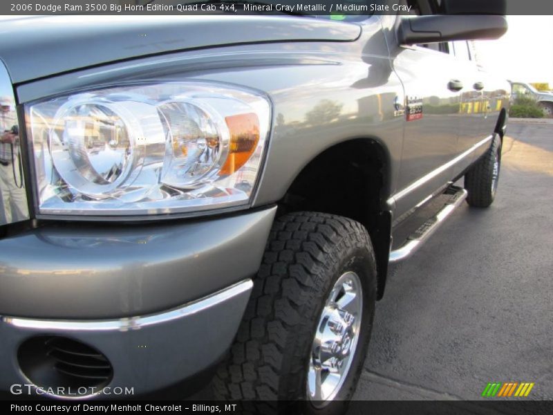 Mineral Gray Metallic / Medium Slate Gray 2006 Dodge Ram 3500 Big Horn Edition Quad Cab 4x4