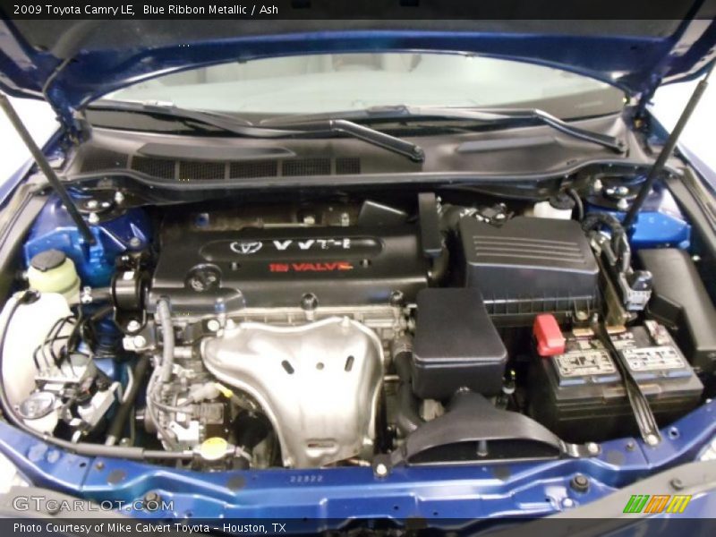 Blue Ribbon Metallic / Ash 2009 Toyota Camry LE
