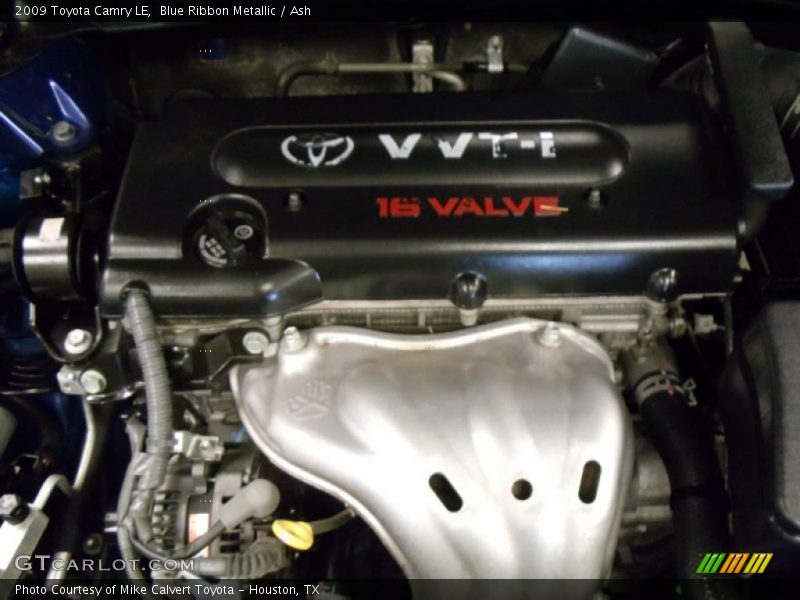 Blue Ribbon Metallic / Ash 2009 Toyota Camry LE