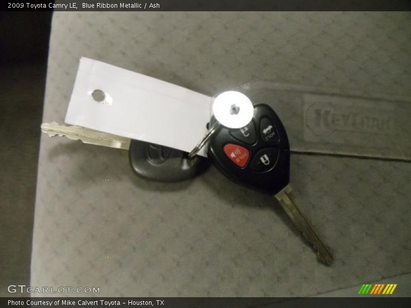 Blue Ribbon Metallic / Ash 2009 Toyota Camry LE