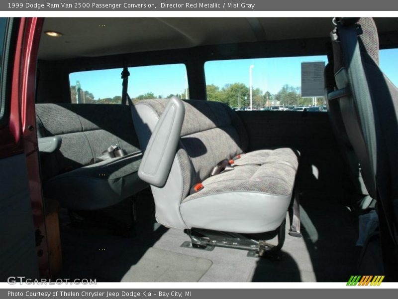 Director Red Metallic / Mist Gray 1999 Dodge Ram Van 2500 Passenger Conversion