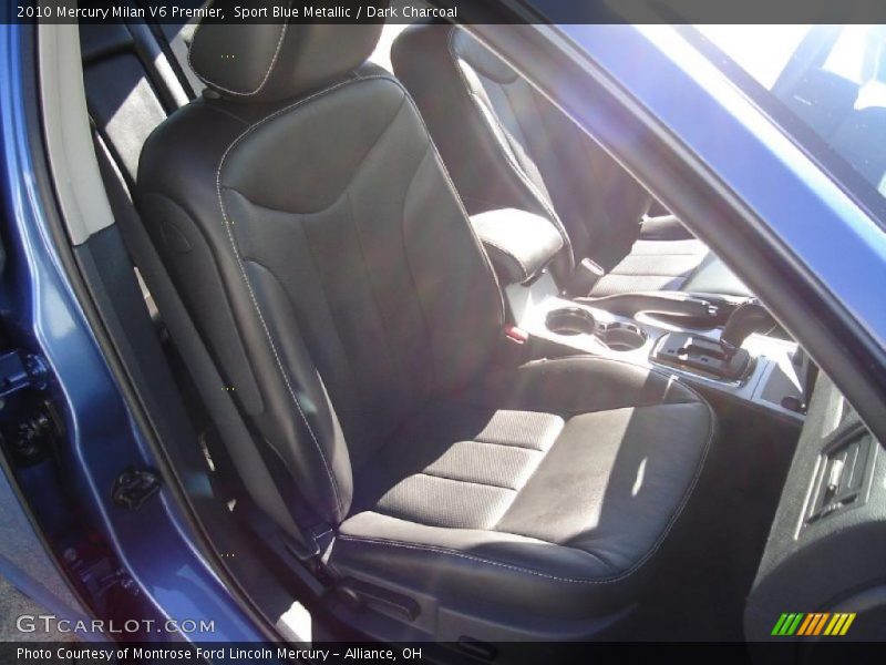 Sport Blue Metallic / Dark Charcoal 2010 Mercury Milan V6 Premier