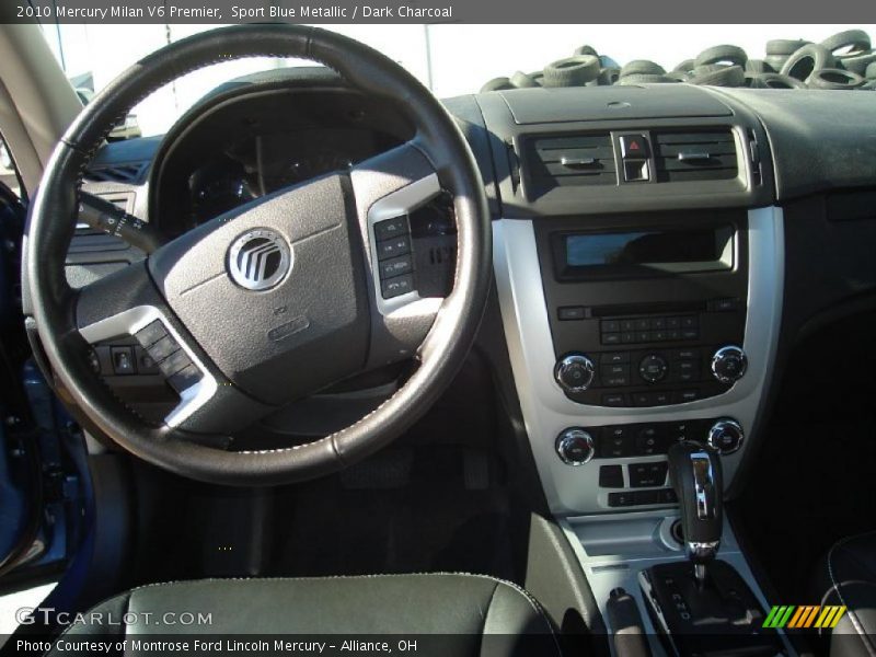 Sport Blue Metallic / Dark Charcoal 2010 Mercury Milan V6 Premier