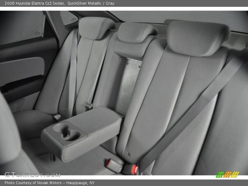 QuickSilver Metallic / Gray 2008 Hyundai Elantra GLS Sedan