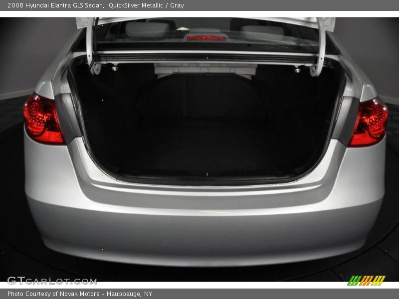 QuickSilver Metallic / Gray 2008 Hyundai Elantra GLS Sedan