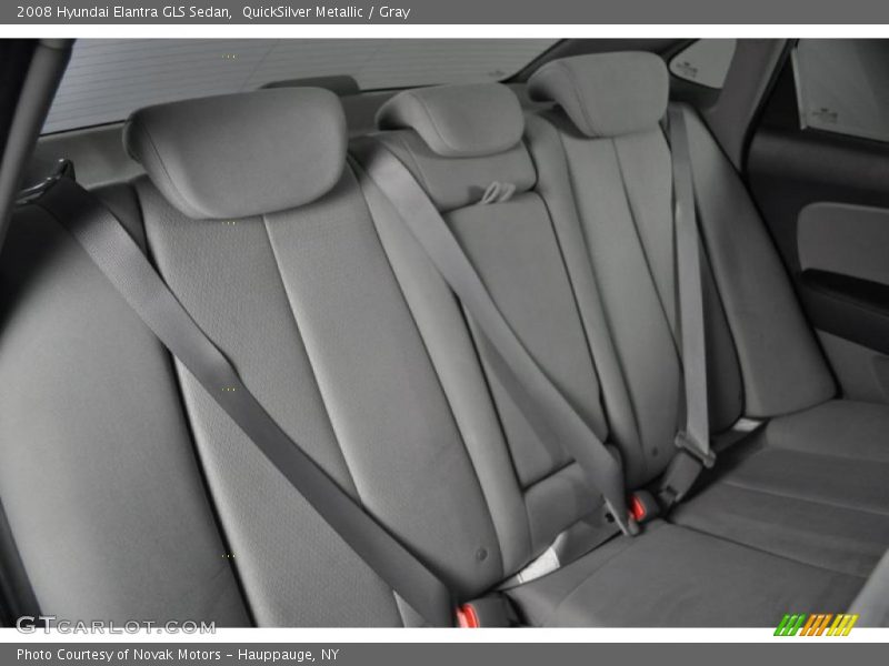QuickSilver Metallic / Gray 2008 Hyundai Elantra GLS Sedan