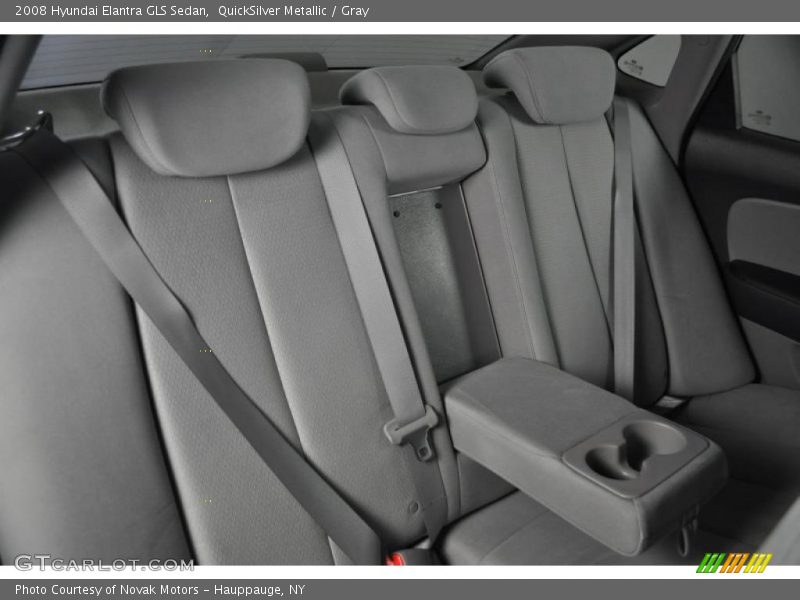 QuickSilver Metallic / Gray 2008 Hyundai Elantra GLS Sedan