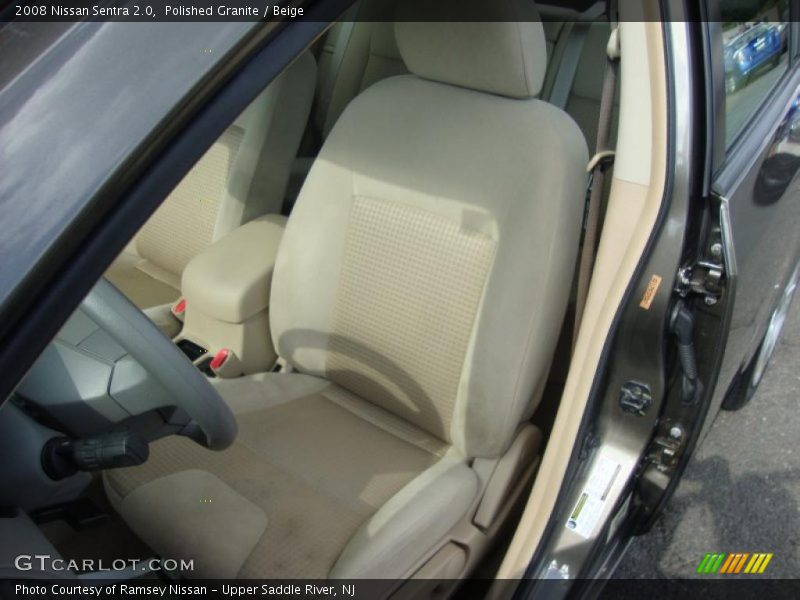 Polished Granite / Beige 2008 Nissan Sentra 2.0
