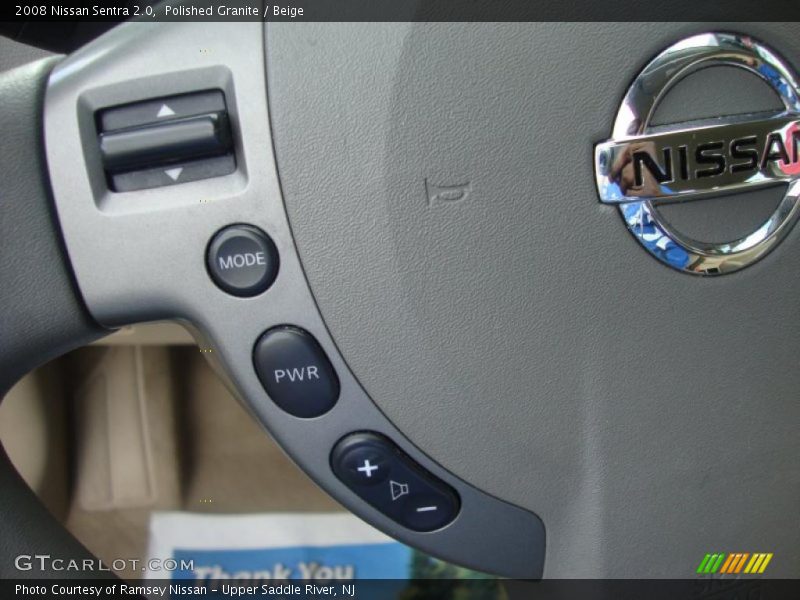 Polished Granite / Beige 2008 Nissan Sentra 2.0