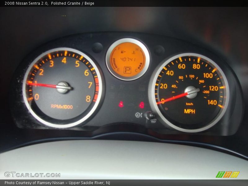 Polished Granite / Beige 2008 Nissan Sentra 2.0