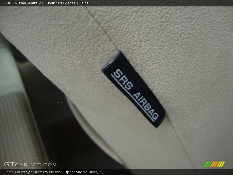 Polished Granite / Beige 2008 Nissan Sentra 2.0