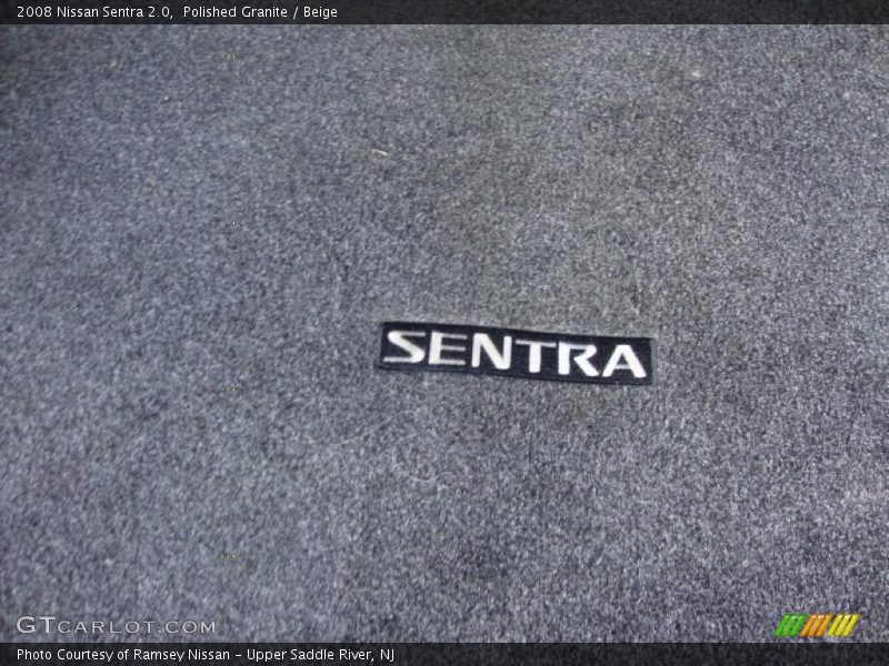 Polished Granite / Beige 2008 Nissan Sentra 2.0