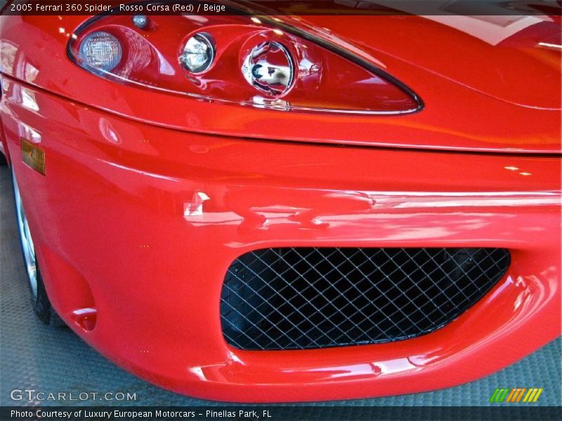 Rosso Corsa (Red) / Beige 2005 Ferrari 360 Spider