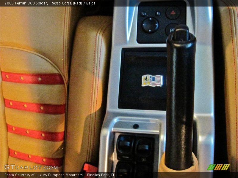 Rosso Corsa (Red) / Beige 2005 Ferrari 360 Spider