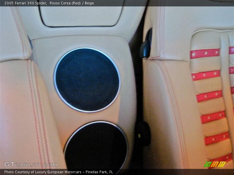 Rosso Corsa (Red) / Beige 2005 Ferrari 360 Spider