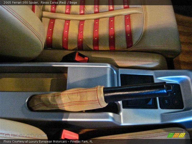 Rosso Corsa (Red) / Beige 2005 Ferrari 360 Spider
