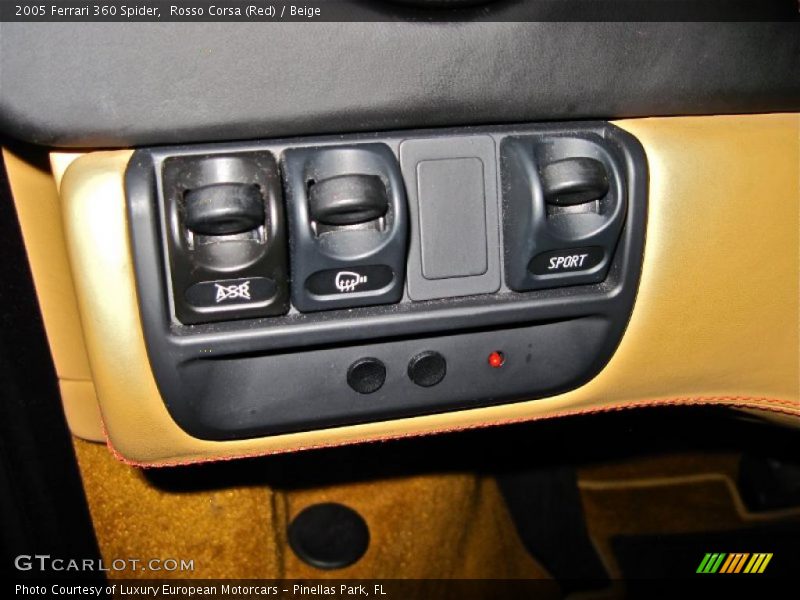 Rosso Corsa (Red) / Beige 2005 Ferrari 360 Spider