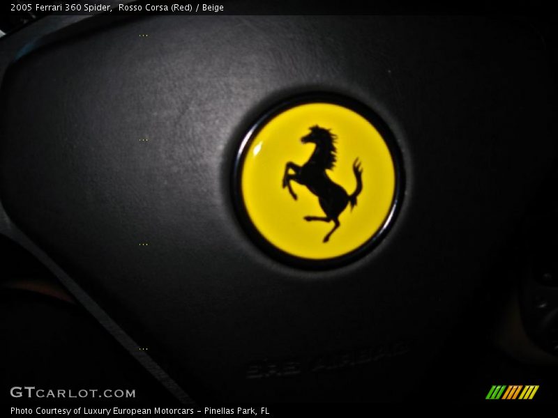 Rosso Corsa (Red) / Beige 2005 Ferrari 360 Spider