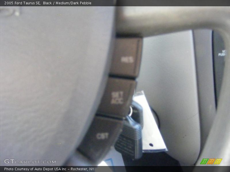 Black / Medium/Dark Pebble 2005 Ford Taurus SE