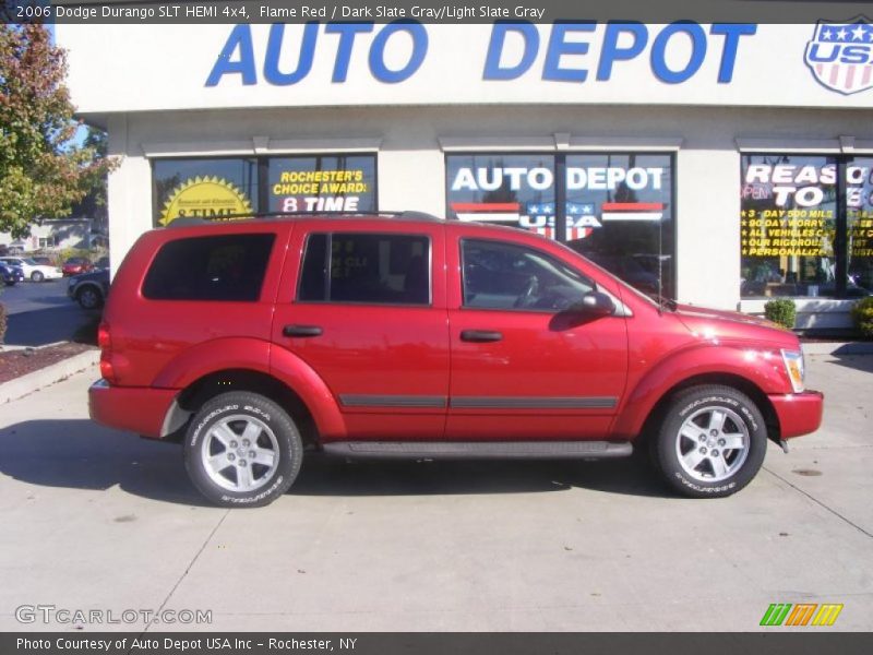 Flame Red / Dark Slate Gray/Light Slate Gray 2006 Dodge Durango SLT HEMI 4x4