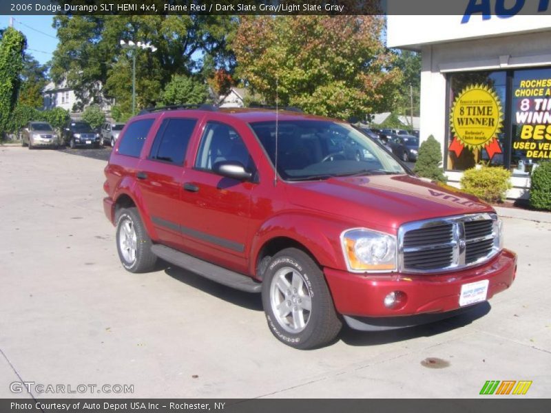 Flame Red / Dark Slate Gray/Light Slate Gray 2006 Dodge Durango SLT HEMI 4x4