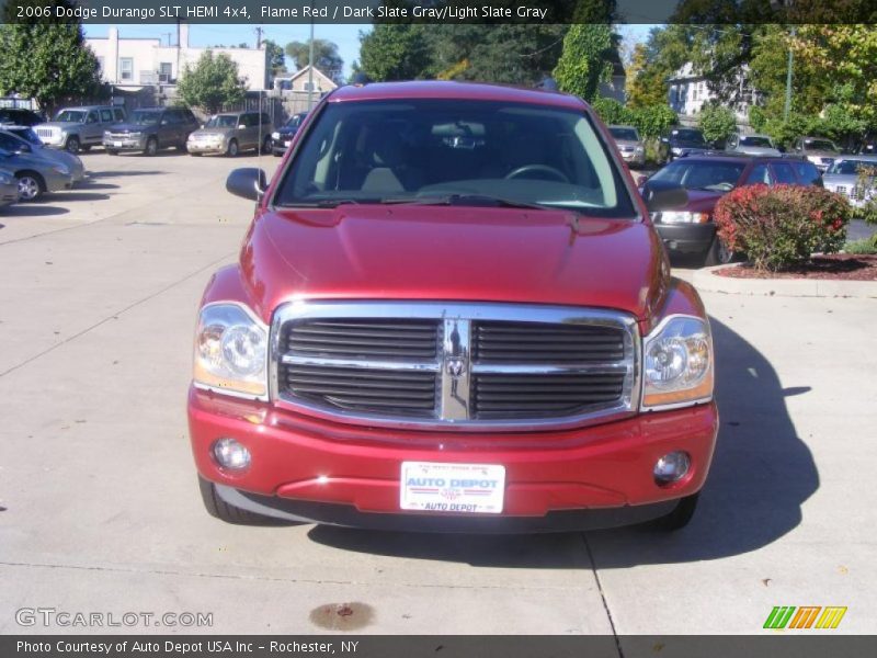 Flame Red / Dark Slate Gray/Light Slate Gray 2006 Dodge Durango SLT HEMI 4x4