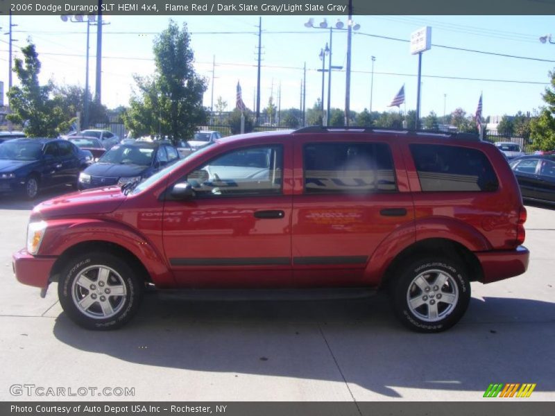 Flame Red / Dark Slate Gray/Light Slate Gray 2006 Dodge Durango SLT HEMI 4x4