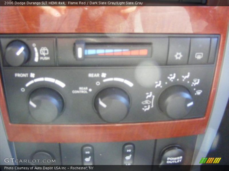 Flame Red / Dark Slate Gray/Light Slate Gray 2006 Dodge Durango SLT HEMI 4x4