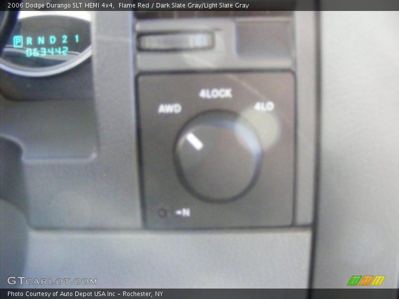 Flame Red / Dark Slate Gray/Light Slate Gray 2006 Dodge Durango SLT HEMI 4x4