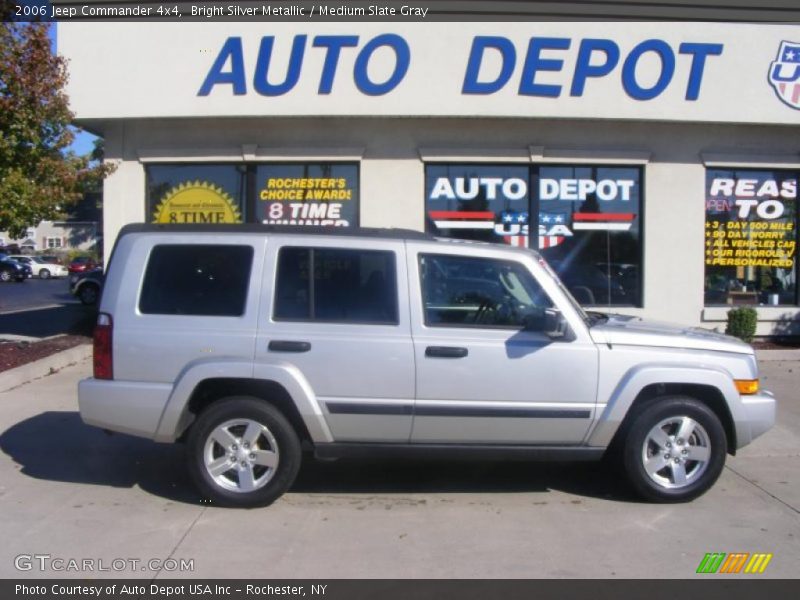 Bright Silver Metallic / Medium Slate Gray 2006 Jeep Commander 4x4