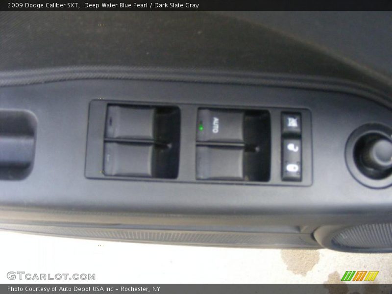 Deep Water Blue Pearl / Dark Slate Gray 2009 Dodge Caliber SXT