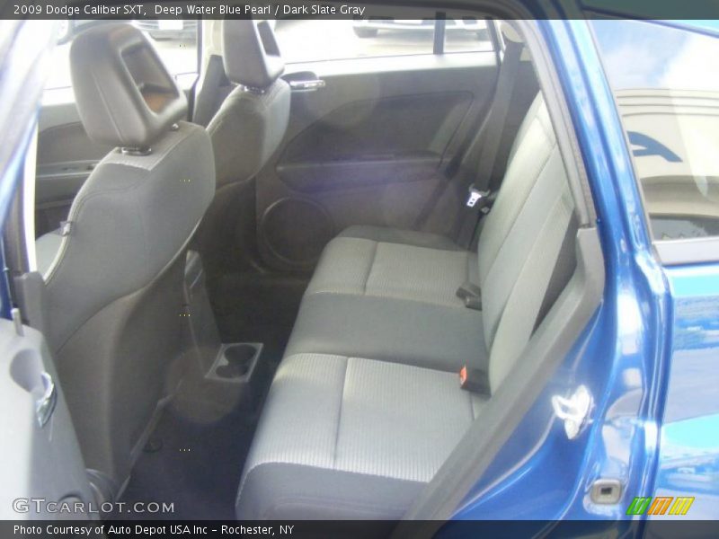 Deep Water Blue Pearl / Dark Slate Gray 2009 Dodge Caliber SXT