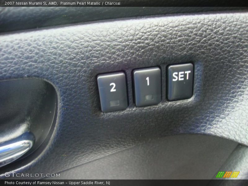 Platinum Pearl Matallic / Charcoal 2007 Nissan Murano SL AWD