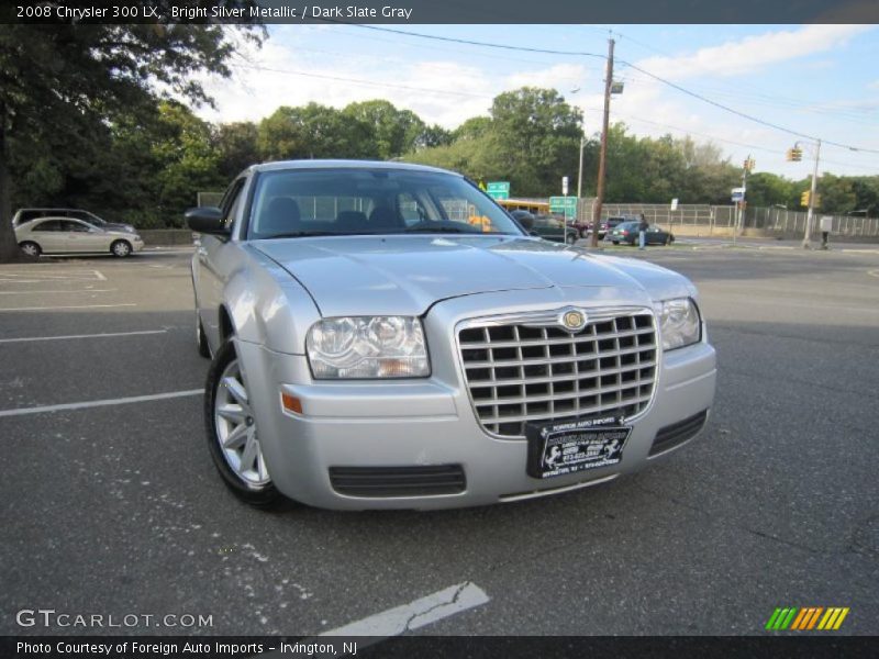 Bright Silver Metallic / Dark Slate Gray 2008 Chrysler 300 LX