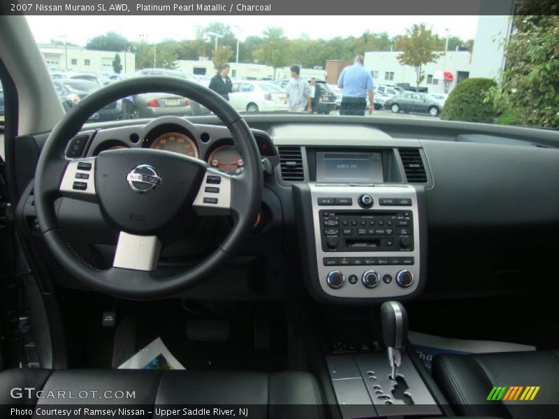 Platinum Pearl Matallic / Charcoal 2007 Nissan Murano SL AWD