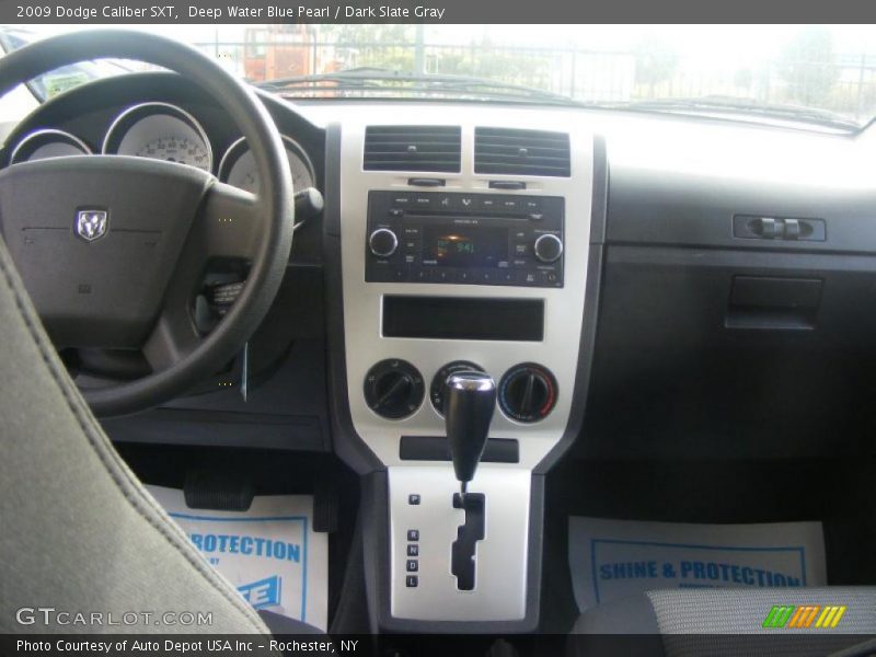 Deep Water Blue Pearl / Dark Slate Gray 2009 Dodge Caliber SXT